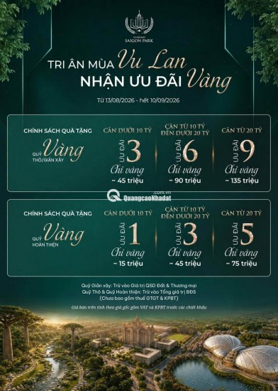 Nhà phố mặt tiền Vinhomes Saigon Park- căn 4 tầng kế góc 80m2 - chỉ 4,78 tỷ (full 100%)