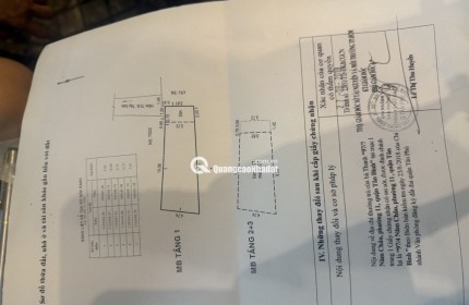 NHÀ 4 TẦNG KHU TÂN PHÚ | GẦN LŨY BÁN BÍCH | 54M² | 4PN | NỞ HẬU