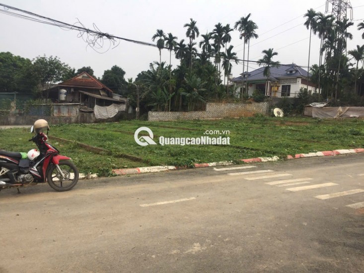 Bán đất đối diện trường Mầm Non Hợp Thành - TP Hòa Bình - 2 mặt tiền 110m2  5xx