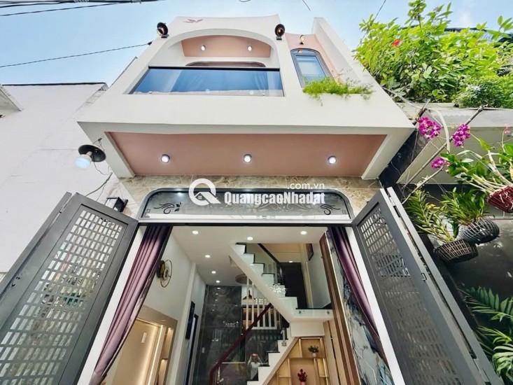 Bán nhà 2 tầng Thống Nhất P16 Gò Vấp nở hậu 5m sát Lotte Mart 3.17tỷ