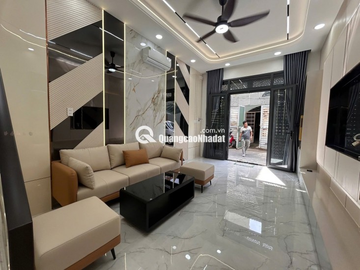 NHÀ MỚI NGAY CHỢ THẠCH ĐÀ – 3PN CÓ 1PN TRỆT – 56,4M² NỞ HẬU – NHÀ MỚI 2 TẦNG – 5,98 TỶ!