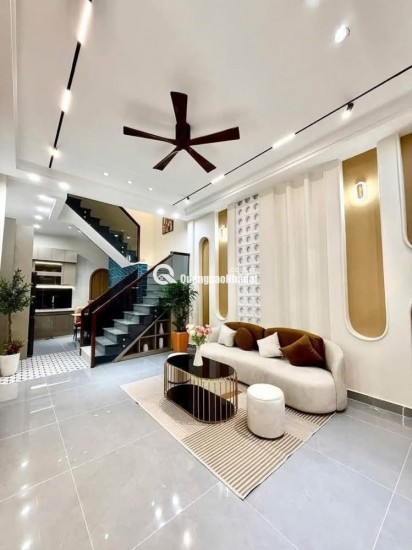 NHÀ MỚI NGAY CHỢ THẠCH ĐÀ – 3PN CÓ 1PN TRỆT – 56,4M² NỞ HẬU – NHÀ MỚI 2 TẦNG – 5,98 TỶ!