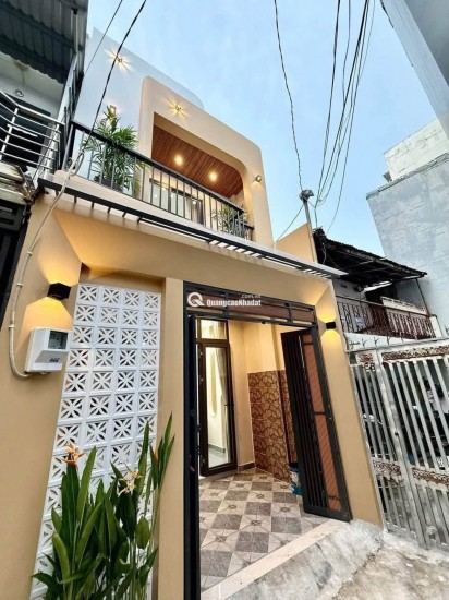 NHÀ MỚI NGAY CHỢ THẠCH ĐÀ – 3PN CÓ 1PN TRỆT – 56,4M² NỞ HẬU – NHÀ MỚI 2 TẦNG – 5,98 TỶ!
