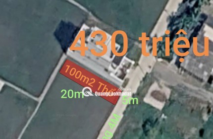 Bán lô đất thổ đường bê tông 4m giá 430 triệu