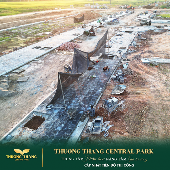 Thường Thắng Central Park, Hợp Thịnh, Bắc Ninh – Đất nền liền kề 99–247 m²
