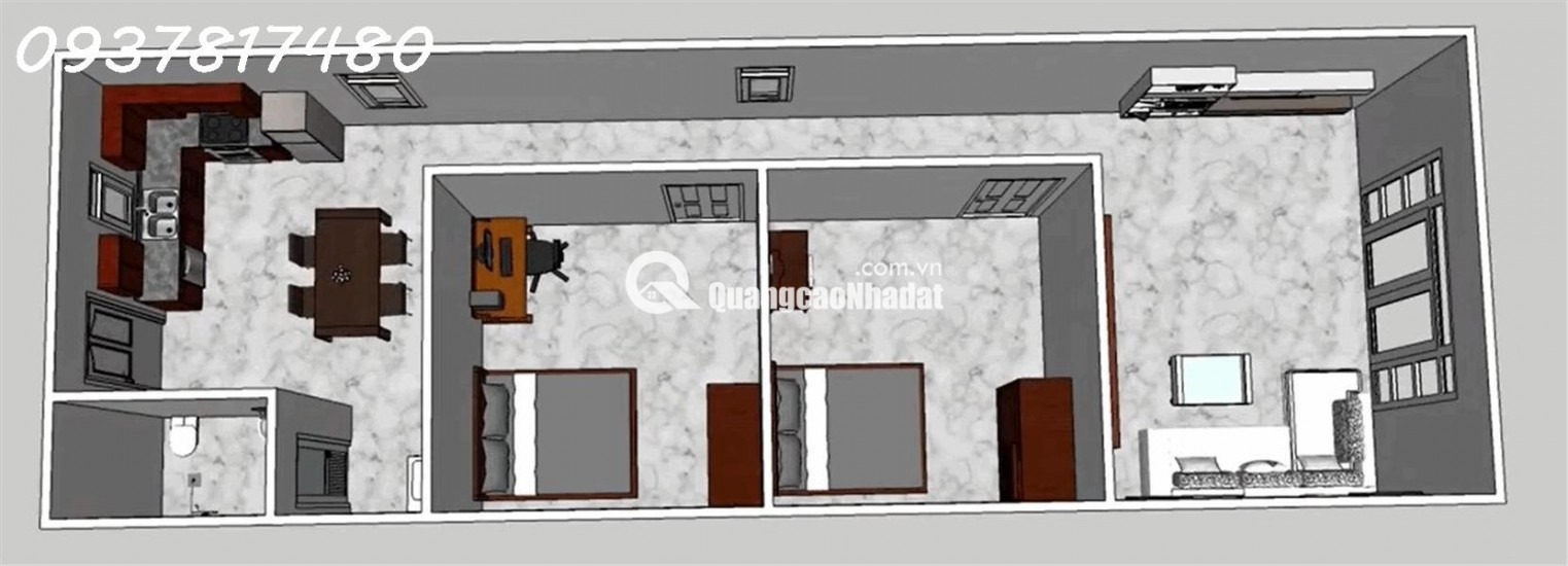 Nhà vườn mới 250m2, 1ty150, ở hoặc cho  thuê