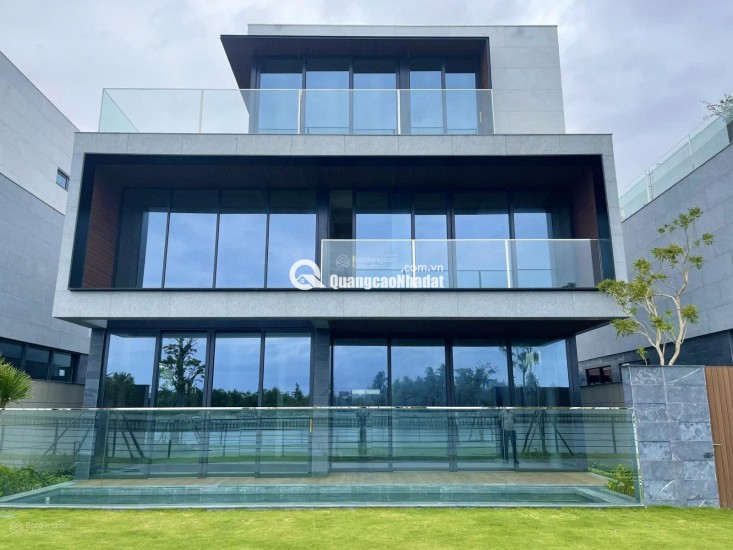 Bán biệt thự ven sông khu đô thị Phú Mỹ An, Đà Nẵng diện tích 300m², 0773218937  hồ bơi riêng, sàn 349,1m²